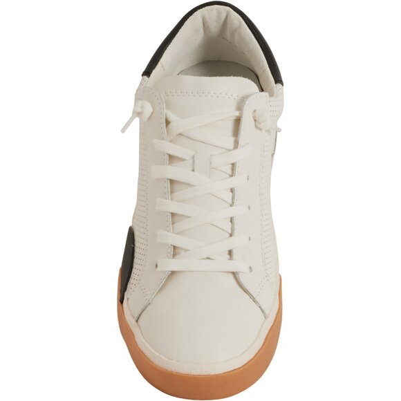 NEW Dolce Vita Zina Court Sneakers - Leather For Women in White Black 257 3S2 - Picture 8 of 10